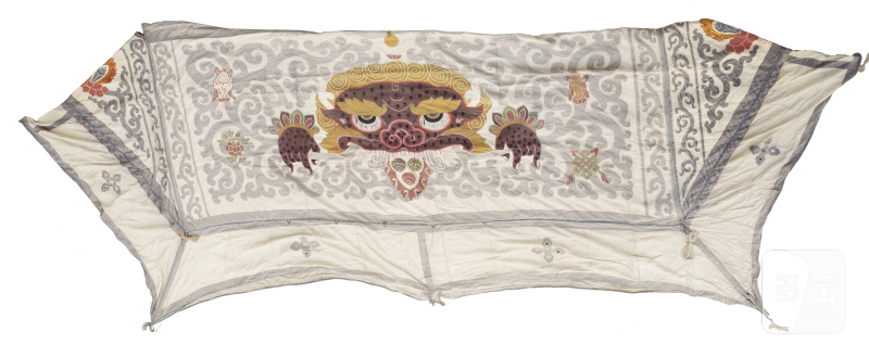 A LARGE APPLIQUÉ COTTON TENT - 图7